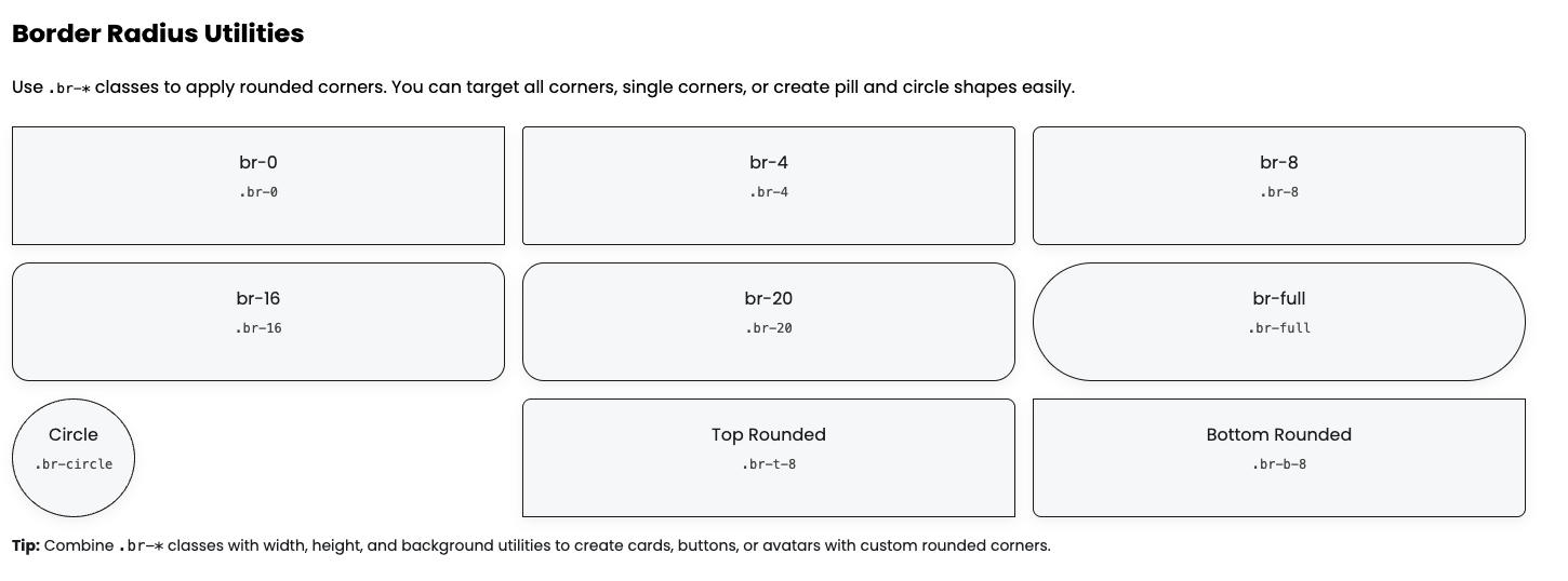 Border Radius